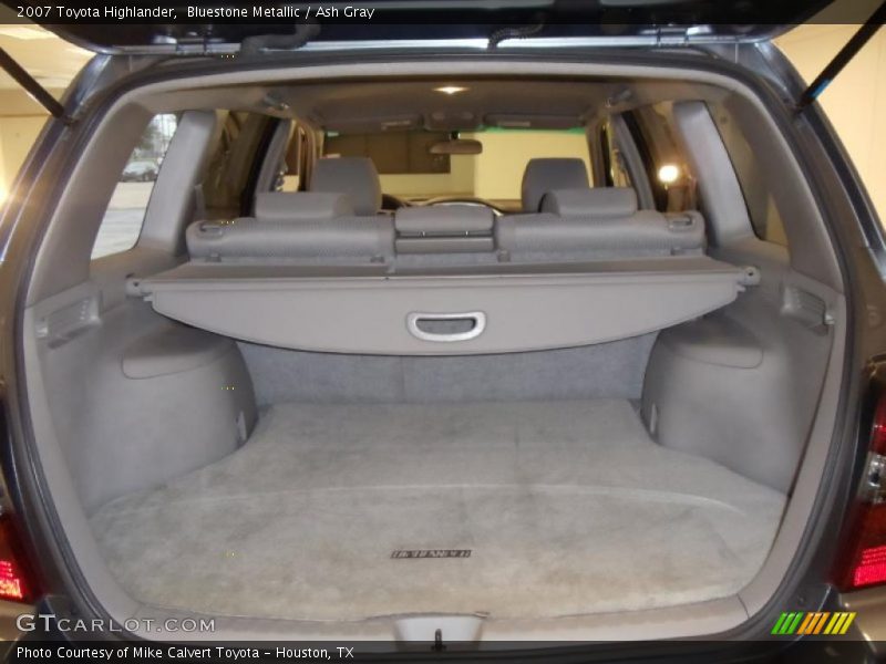 Bluestone Metallic / Ash Gray 2007 Toyota Highlander