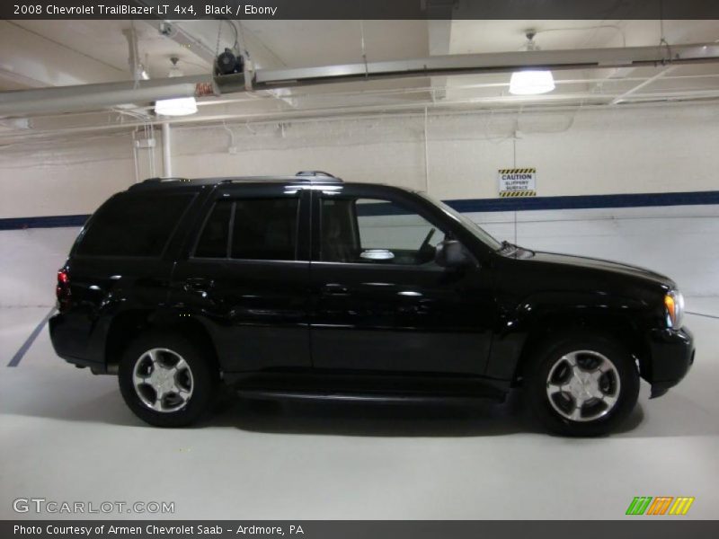 Black / Ebony 2008 Chevrolet TrailBlazer LT 4x4