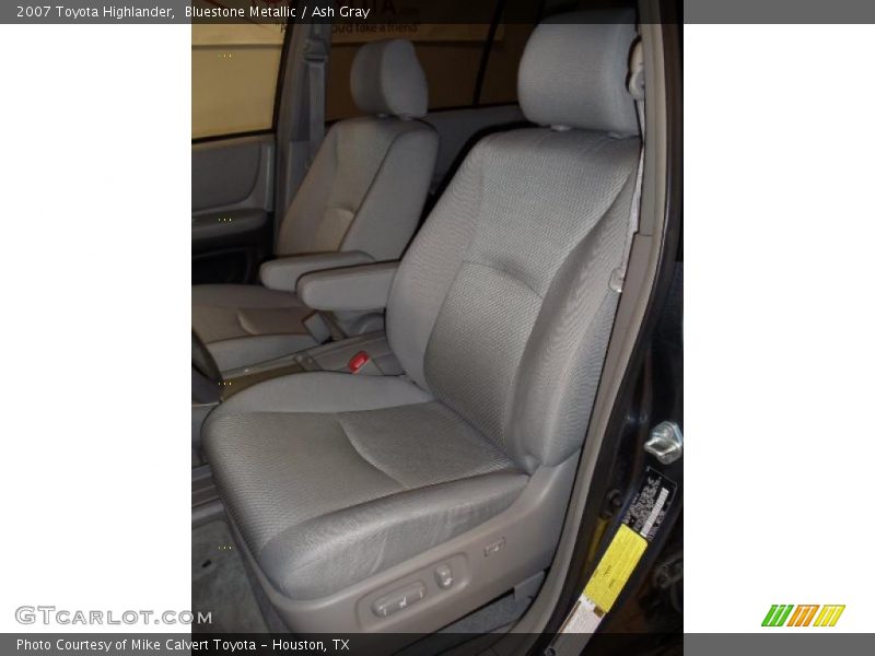 Bluestone Metallic / Ash Gray 2007 Toyota Highlander