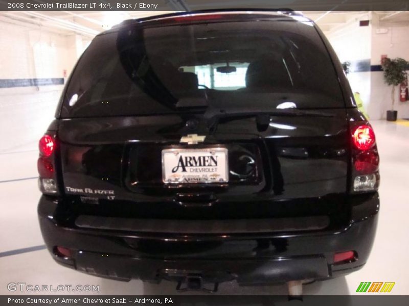 Black / Ebony 2008 Chevrolet TrailBlazer LT 4x4