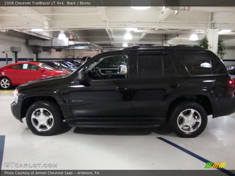 Black / Ebony 2008 Chevrolet TrailBlazer LT 4x4