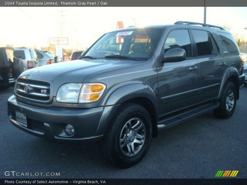 Phantom Gray Pearl / Oak 2004 Toyota Sequoia Limited