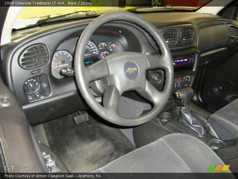 Black / Ebony 2008 Chevrolet TrailBlazer LT 4x4