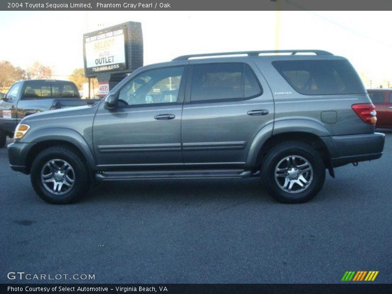 Phantom Gray Pearl / Oak 2004 Toyota Sequoia Limited