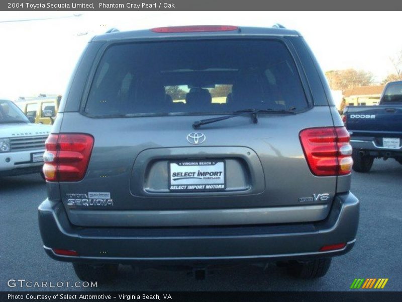 Phantom Gray Pearl / Oak 2004 Toyota Sequoia Limited
