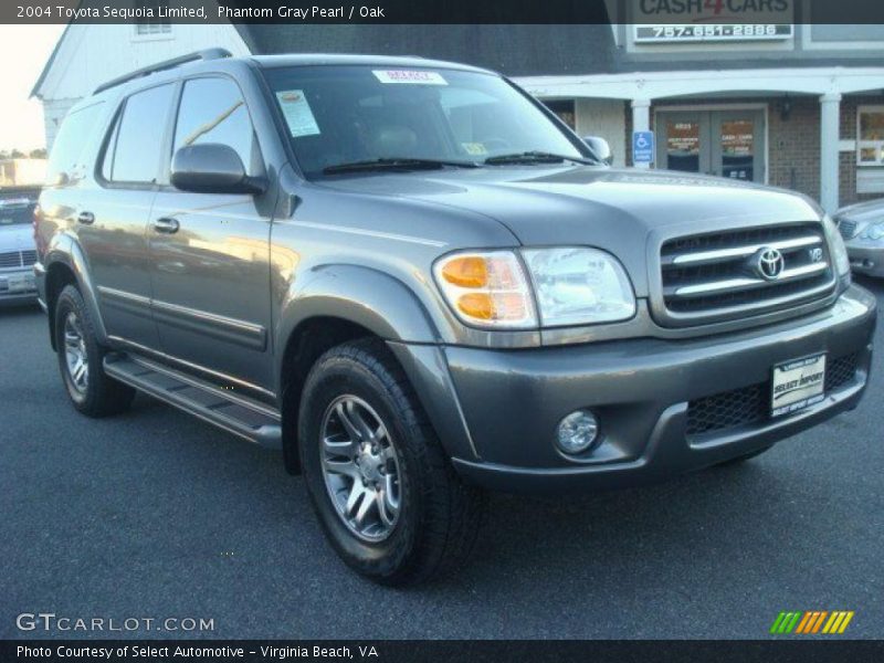 Phantom Gray Pearl / Oak 2004 Toyota Sequoia Limited
