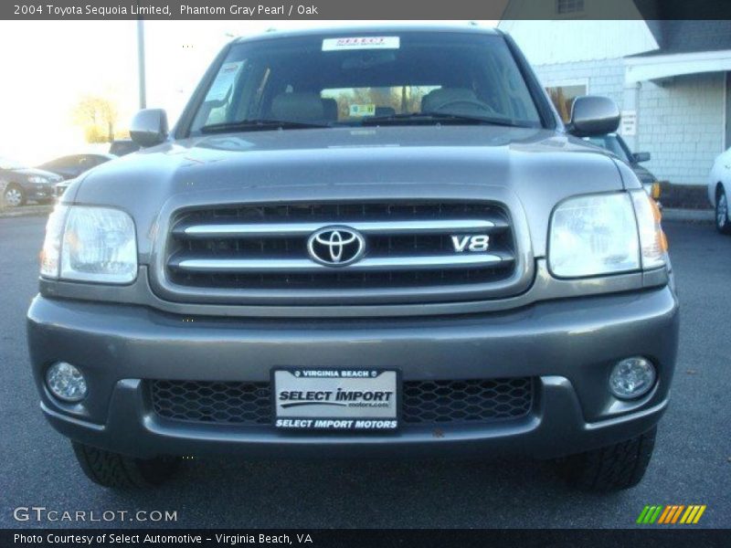 Phantom Gray Pearl / Oak 2004 Toyota Sequoia Limited