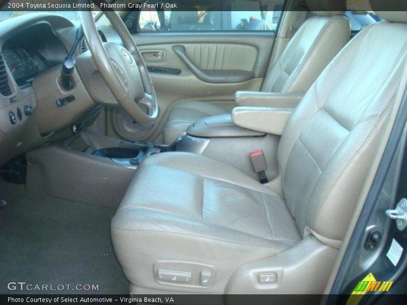 Phantom Gray Pearl / Oak 2004 Toyota Sequoia Limited