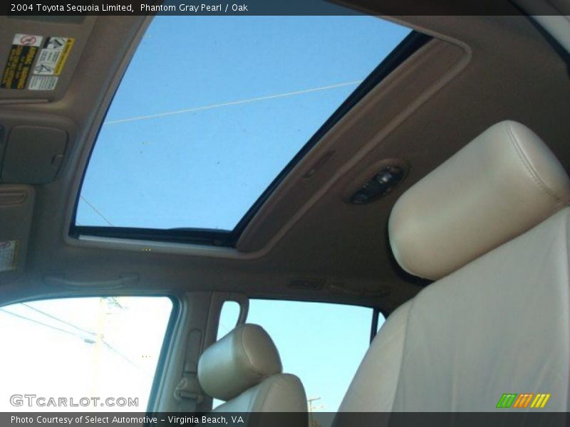 Phantom Gray Pearl / Oak 2004 Toyota Sequoia Limited