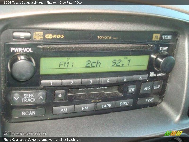 Phantom Gray Pearl / Oak 2004 Toyota Sequoia Limited