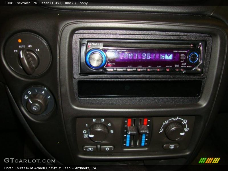 Black / Ebony 2008 Chevrolet TrailBlazer LT 4x4