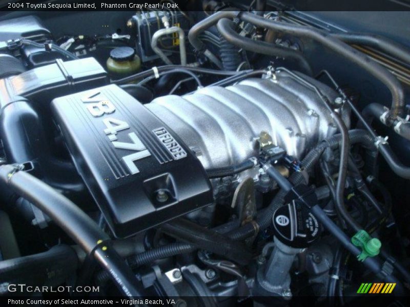 Phantom Gray Pearl / Oak 2004 Toyota Sequoia Limited