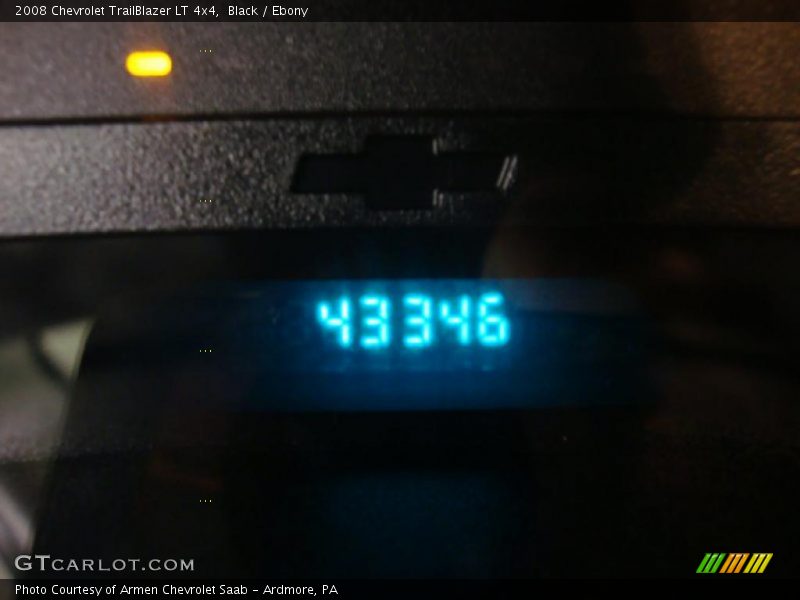 Black / Ebony 2008 Chevrolet TrailBlazer LT 4x4