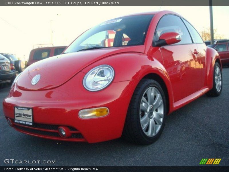 Front 3/4 View of 2003 New Beetle GLS 1.8T Coupe