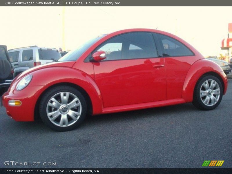  2003 New Beetle GLS 1.8T Coupe Uni Red