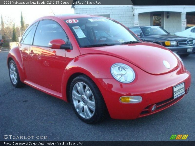  2003 New Beetle GLS 1.8T Coupe Uni Red