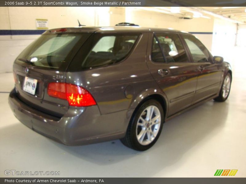 Smoke Beige Metallic / Parchment 2006 Saab 9-5 2.3T SportCombi Wagon