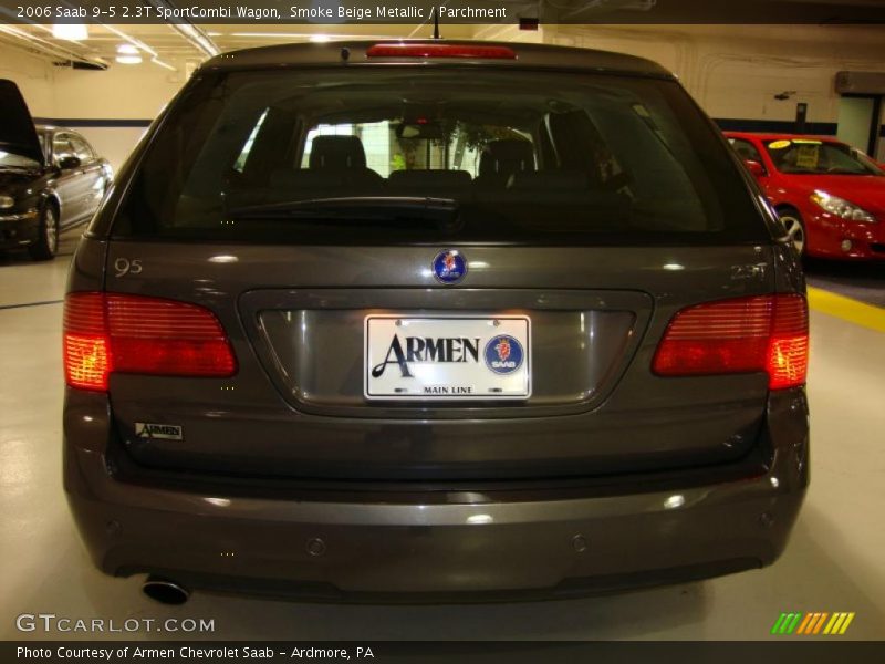 Smoke Beige Metallic / Parchment 2006 Saab 9-5 2.3T SportCombi Wagon