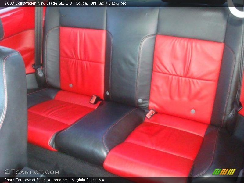  2003 New Beetle GLS 1.8T Coupe Black/Red Interior