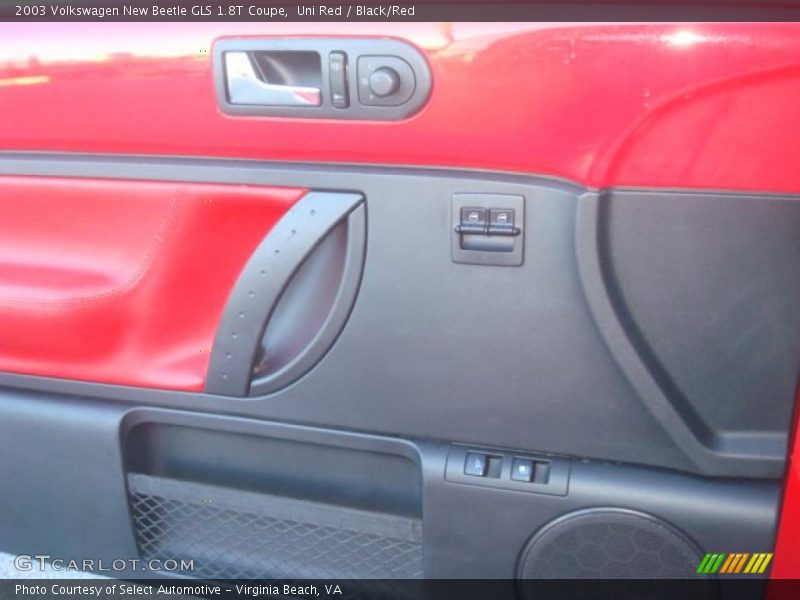 Uni Red / Black/Red 2003 Volkswagen New Beetle GLS 1.8T Coupe