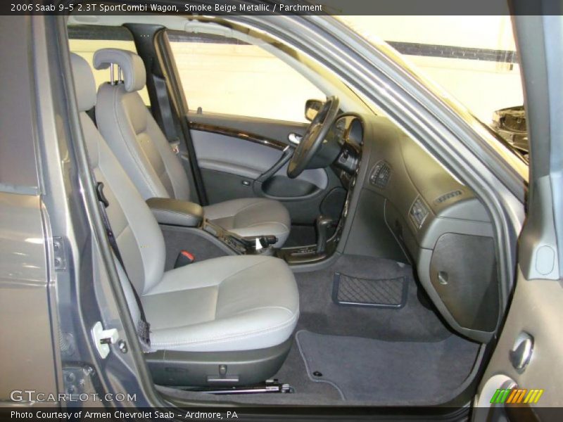 Smoke Beige Metallic / Parchment 2006 Saab 9-5 2.3T SportCombi Wagon