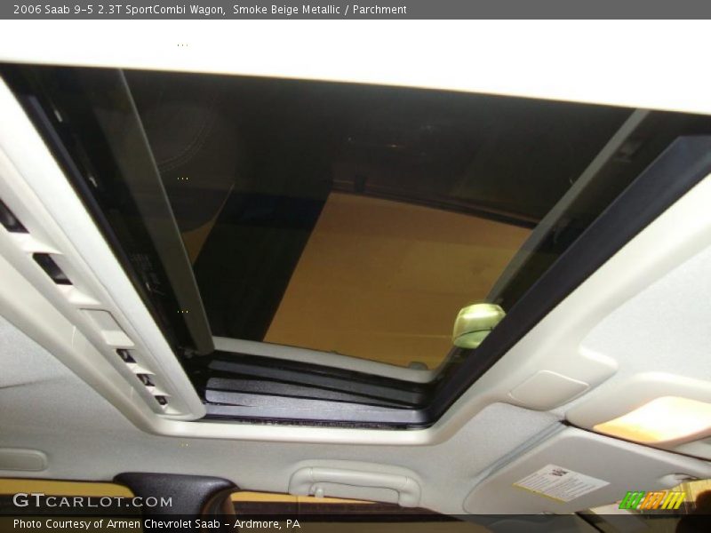 Smoke Beige Metallic / Parchment 2006 Saab 9-5 2.3T SportCombi Wagon