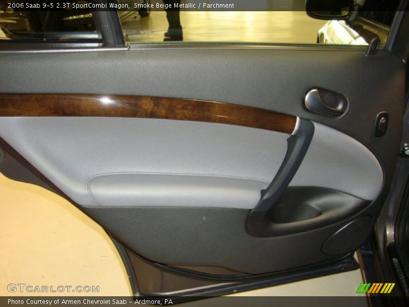 Smoke Beige Metallic / Parchment 2006 Saab 9-5 2.3T SportCombi Wagon