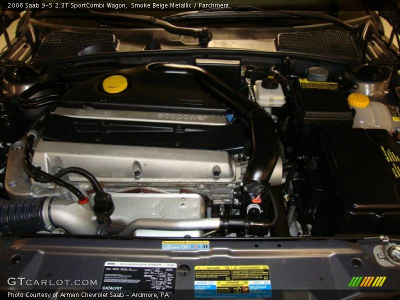  2006 9-5 2.3T SportCombi Wagon Engine - 2.3 Liter Turbocharged DOHC 16 Valve 4 Cylinder