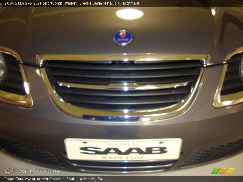 Smoke Beige Metallic / Parchment 2006 Saab 9-5 2.3T SportCombi Wagon