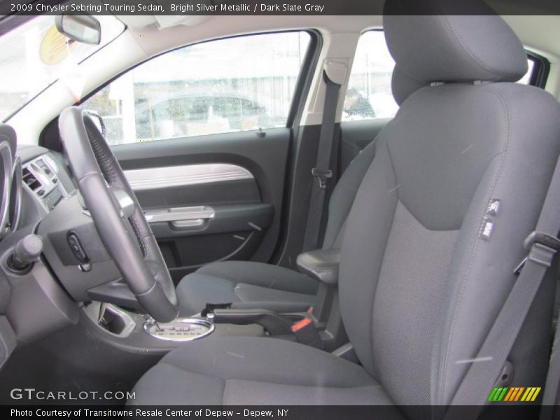 Bright Silver Metallic / Dark Slate Gray 2009 Chrysler Sebring Touring Sedan