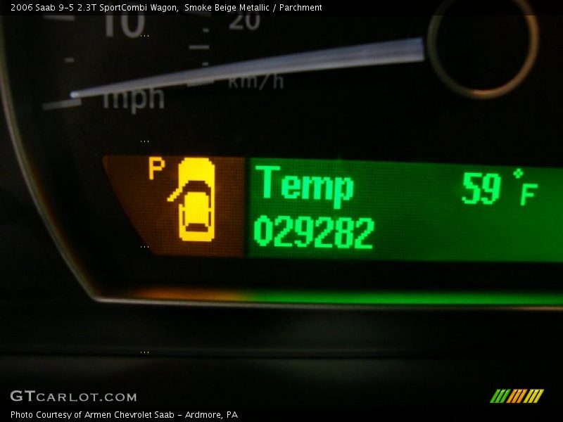 Smoke Beige Metallic / Parchment 2006 Saab 9-5 2.3T SportCombi Wagon