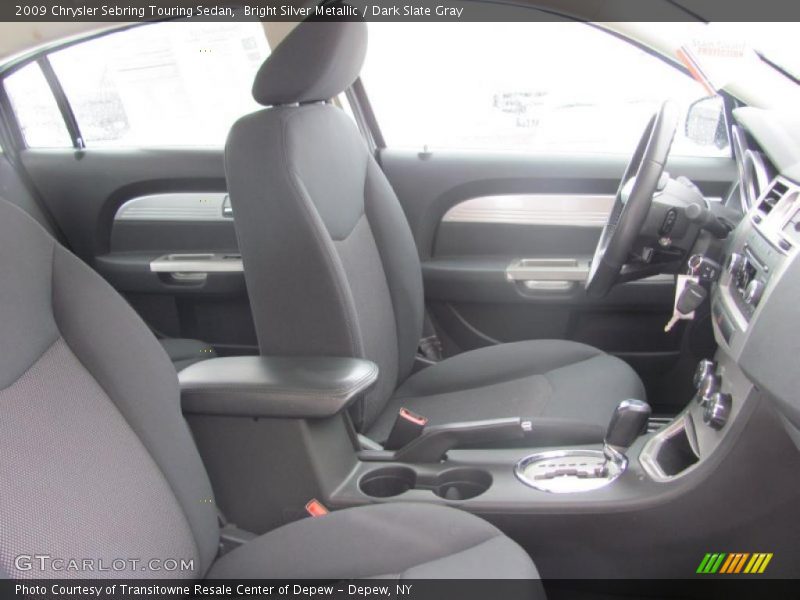 Bright Silver Metallic / Dark Slate Gray 2009 Chrysler Sebring Touring Sedan