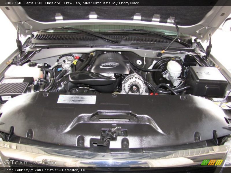  2007 Sierra 1500 Classic SLE Crew Cab Engine - 5.3 Liter OHV 16-Valve Vortec V8