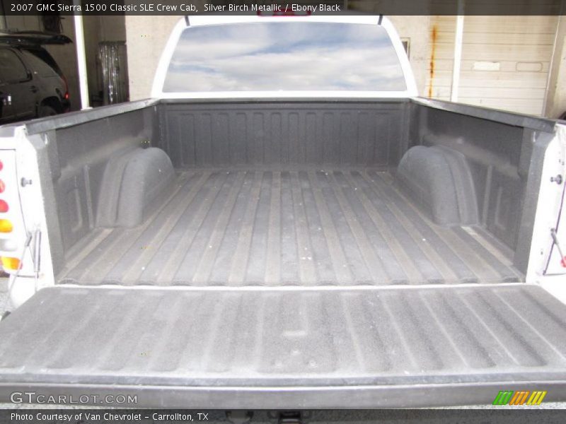Silver Birch Metallic / Ebony Black 2007 GMC Sierra 1500 Classic SLE Crew Cab