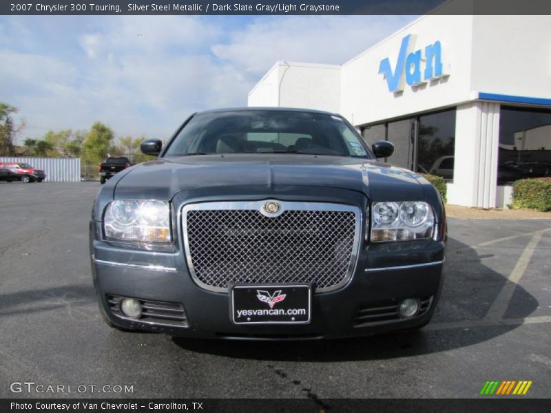 Silver Steel Metallic / Dark Slate Gray/Light Graystone 2007 Chrysler 300 Touring