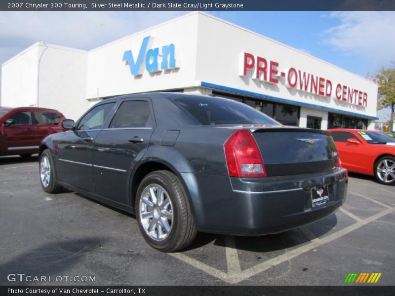 Silver Steel Metallic / Dark Slate Gray/Light Graystone 2007 Chrysler 300 Touring