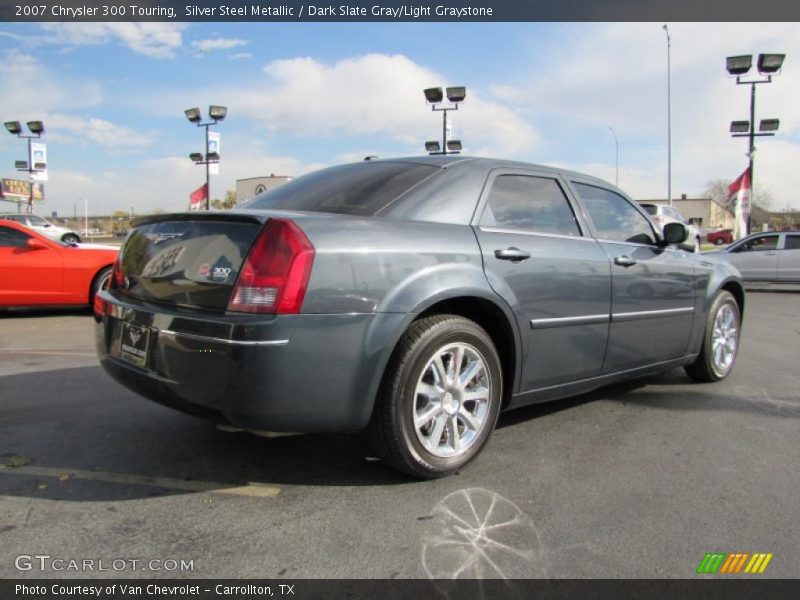 Silver Steel Metallic / Dark Slate Gray/Light Graystone 2007 Chrysler 300 Touring