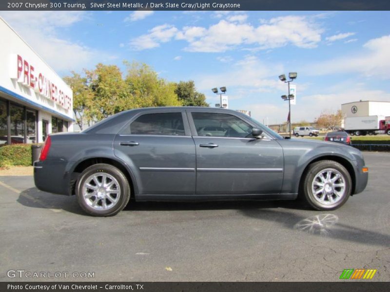 Silver Steel Metallic / Dark Slate Gray/Light Graystone 2007 Chrysler 300 Touring
