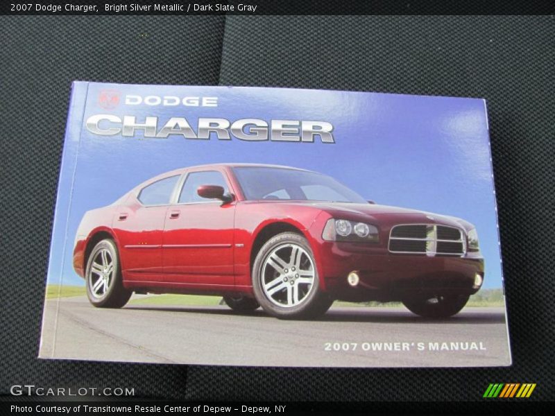 Bright Silver Metallic / Dark Slate Gray 2007 Dodge Charger
