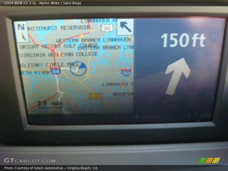 Alpine White / Sand Beige 2004 BMW X3 3.0i