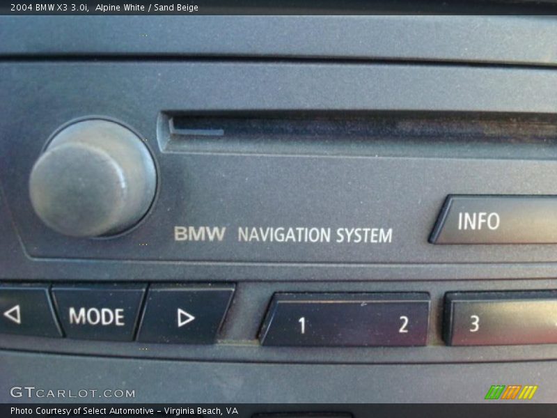 Alpine White / Sand Beige 2004 BMW X3 3.0i
