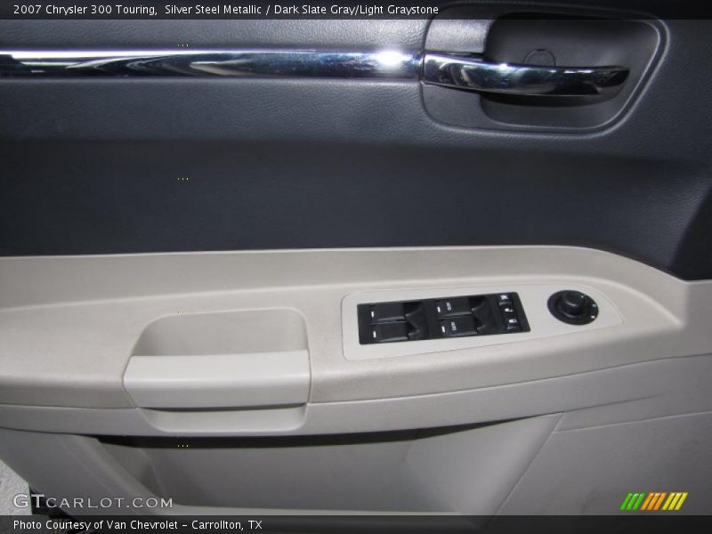 Silver Steel Metallic / Dark Slate Gray/Light Graystone 2007 Chrysler 300 Touring