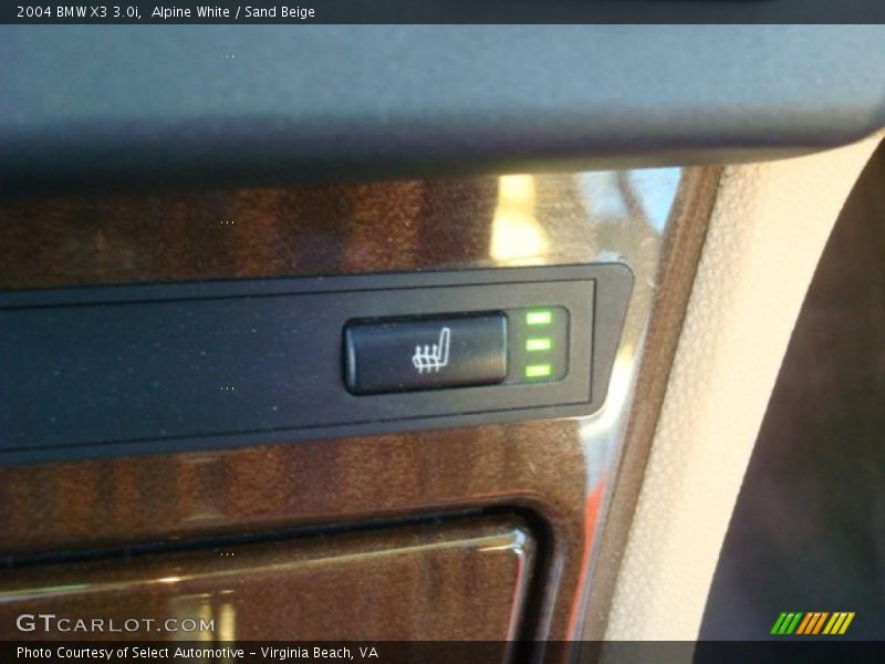 Alpine White / Sand Beige 2004 BMW X3 3.0i