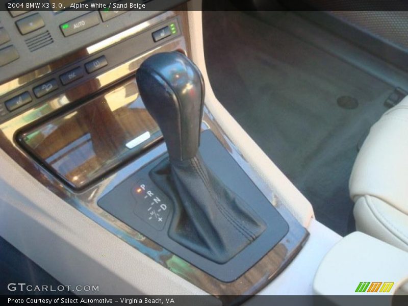 Alpine White / Sand Beige 2004 BMW X3 3.0i