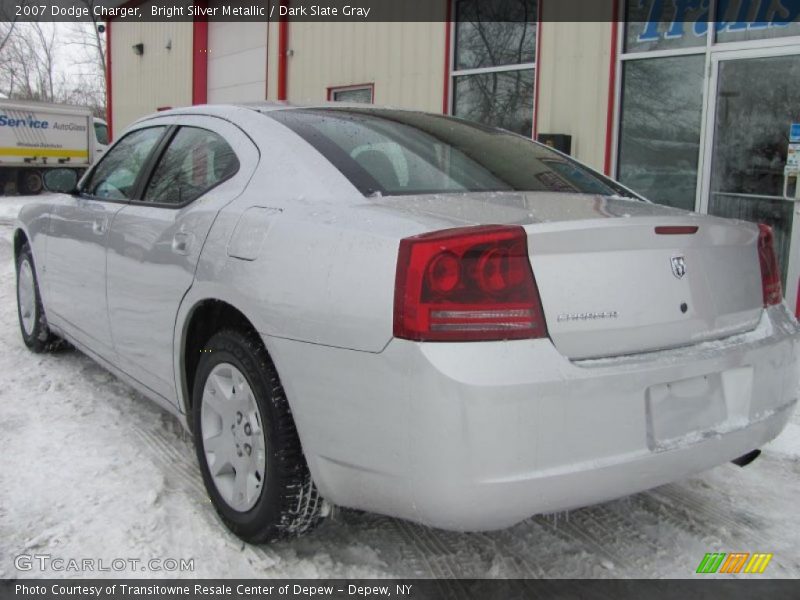 Bright Silver Metallic / Dark Slate Gray 2007 Dodge Charger