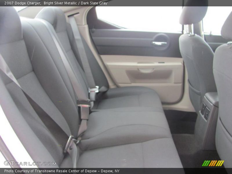 Bright Silver Metallic / Dark Slate Gray 2007 Dodge Charger