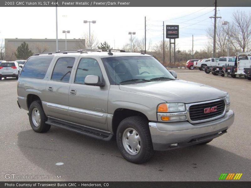 Pewter Metallic / Pewter/Dark Pewter 2003 GMC Yukon XL SLT 4x4