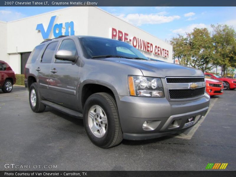 Graystone Metallic / Ebony 2007 Chevrolet Tahoe LT