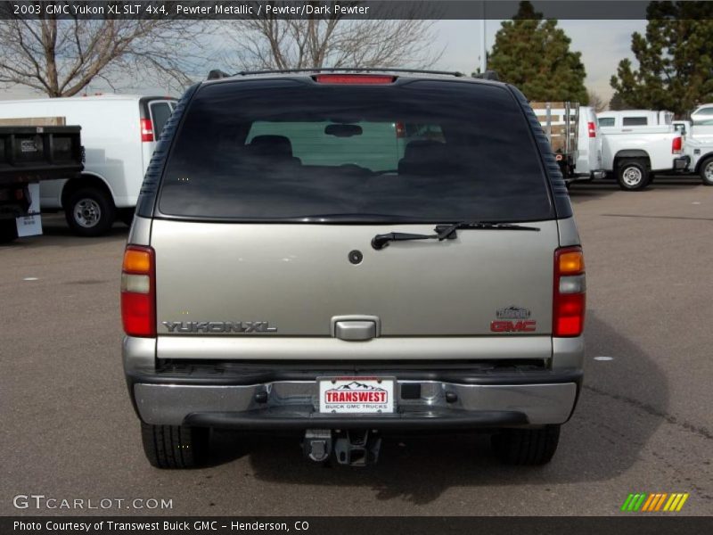 Pewter Metallic / Pewter/Dark Pewter 2003 GMC Yukon XL SLT 4x4