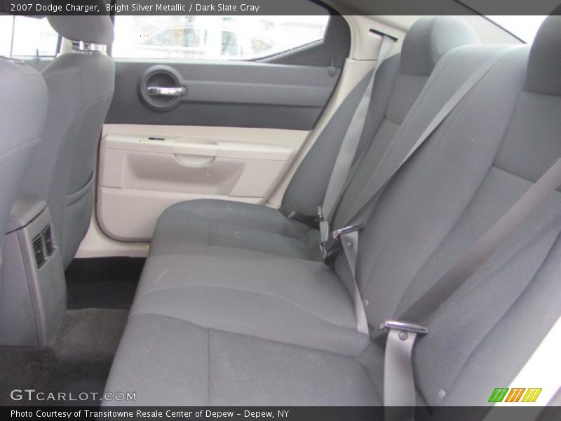 Bright Silver Metallic / Dark Slate Gray 2007 Dodge Charger